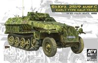 35251, Sd.Kfz. 251/9 Ausf.C Early Type Half-Track, 1/35, AFV Club.