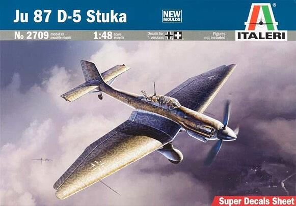 2709, Ju 87 D-5 Stuka, 1/48, Italeri. 