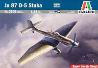 2709, Ju 87 D-5 Stuka, 1/48, Italeri. 2709, Ju 87 D-5 Stuka, 1/48, Italeri.