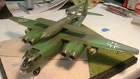 5011, Ar234C-3w/V-1 Huckepack, 1/72, Dragon.