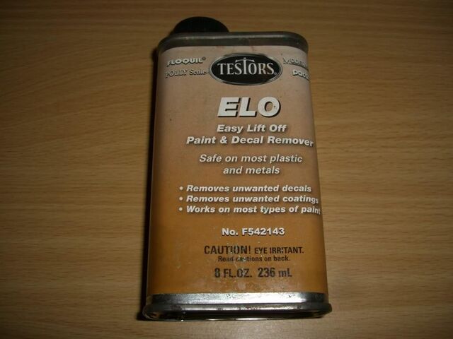 F542143, ELO Paint & Decal Remover, Testors