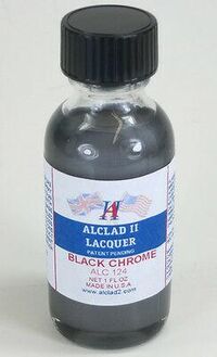 124, Black Chrome 1 FL. Oz., Alclad II.