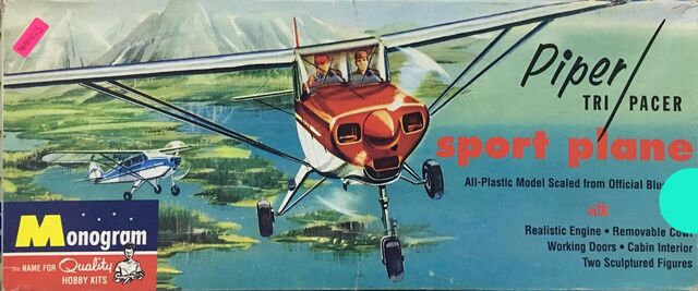 0025, Piper Tri Pacer, Monogram.