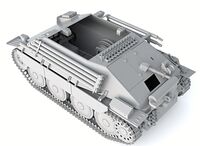35102, German Bergepanzer Hetzer early, 1/35, Thunder.