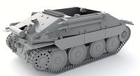 35102, German Bergepanzer Hetzer early, 1/35, Thunder.