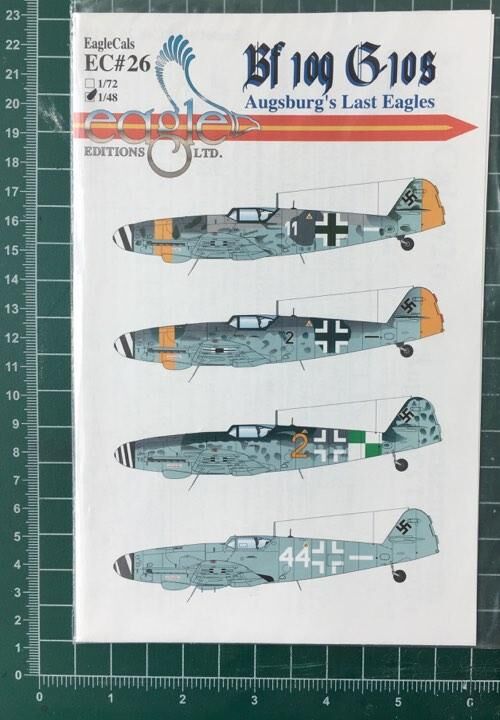 EC26, BF 109 B-10s, 1/48, Eagle Editions LTD. 5