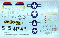 85804, P-47D Thunderbolt Fighter, 1/48, Hobbyboss.