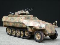 35082, Drilling Sd. Kfz.25 1/21 Ausf., 1/35, AFV Club.