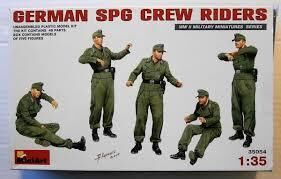 35054, German SPG Crew Riders, 1/35, Miniart.