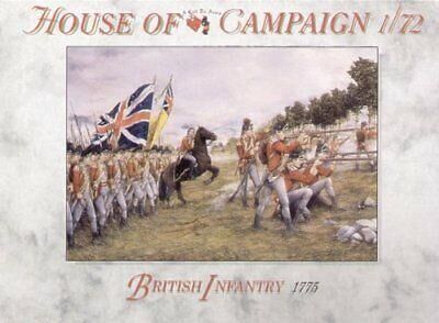 65, British Infantry 1775, 1/72, House of Campaign.