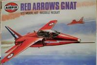 00030, Red Arrows GNAT,  1/72, Airfix/Lodela. 