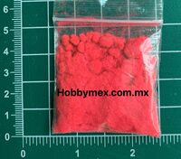 818102, Polvo Flock Cereza, Hobby Tools.