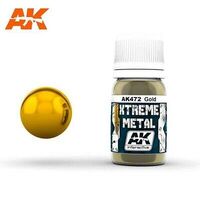 472, Gold Xtreme Metal 30ml., AK Interactive. 472, Gold Xtreme Metal 30ml., AK Interactive.