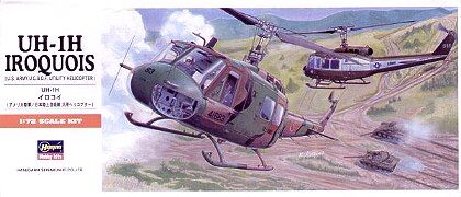 00141, Bell UH-1H IRoquois, 1/72, Hasegawa.