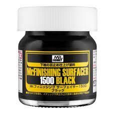 420203, Mr. Finishing Surfacer 1500  Black, Gunze Sangyo. ...