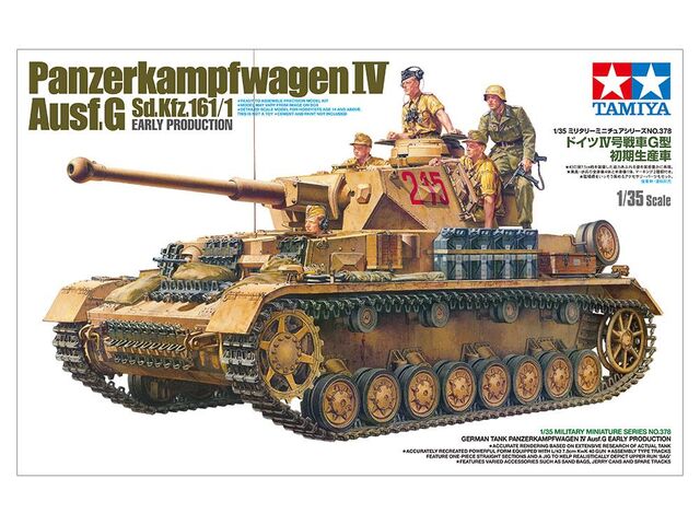 35378,  Panzerkampfwagen IV Ausf.G, 1/35, Tamiya.