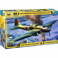4826, IL-2 Shturmovik (MOD.1943), 1/35, Zvezda.