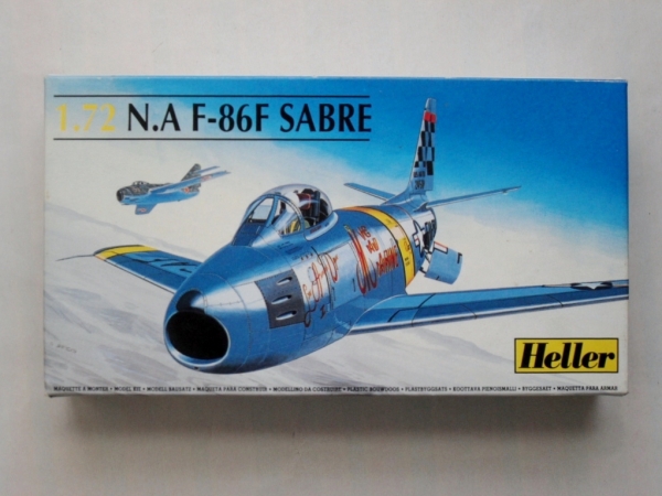 80277,  N.A F-86F SABRE, 1/72, Heller.
