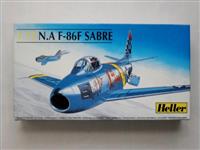80277,  N.A F-86F SABRE, 1/72, Heller.
