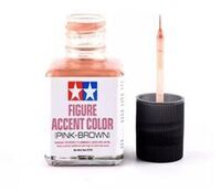 87201, Figure Accent Color (pink-brown), Tamiya.