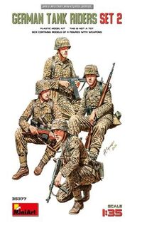 35377, German Tank Riders Set2, 1/35, MiniArt.