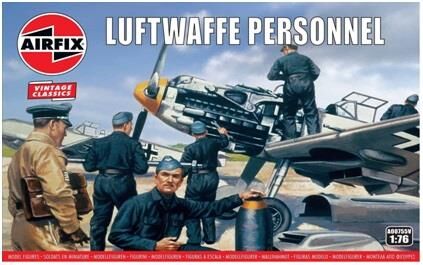 00755, Luftwaffe Personnel, 1/76, Airfix. 