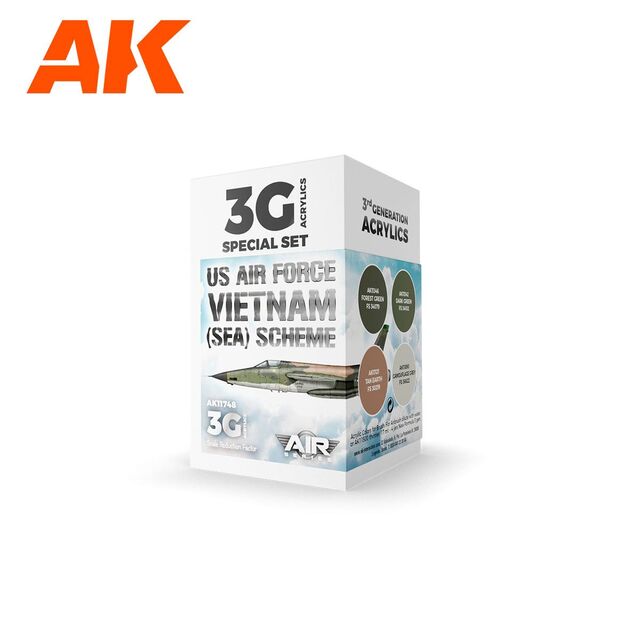 11748, US Air Forces Vietnam (Sea) Scheme, AK Interactive.