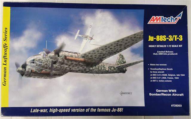 729203, Ju-88S-3/T-3, 1/72, 