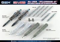 4823, Su-35S "Flanker-E", Multirole Figther Air to Surface Version, 1/48, Great Wall Hobby.