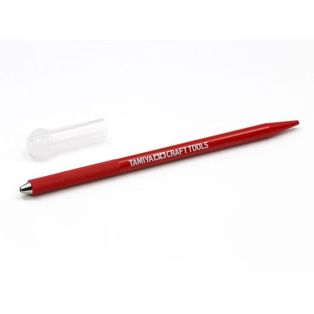 89984, EngravingBlade Holder (Red), Tamiya. 