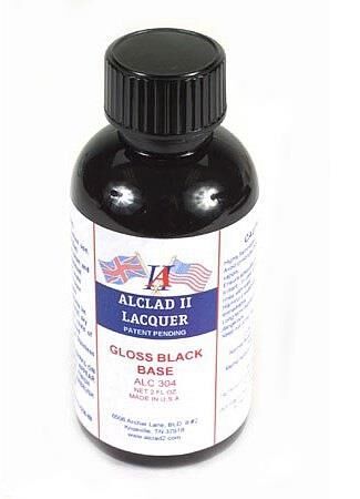 304, Gloss Black Base 60ml, Alclad.