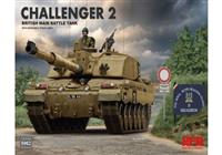 5062, Challenger 2 British Main Battle Tank, 1/35, Ryelfield MOodel.