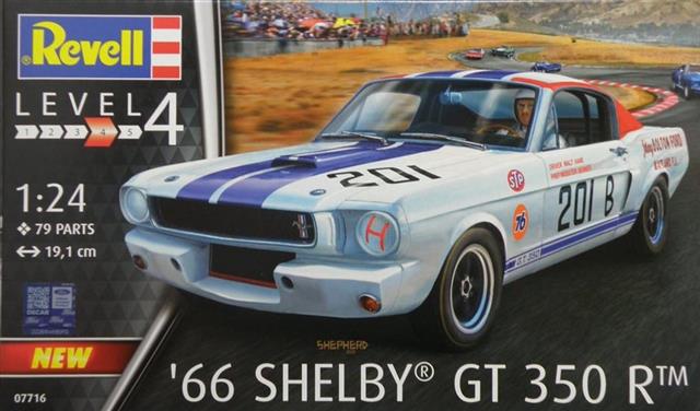 07716, '66 Shelby GT 350R, 1/24, Revell.