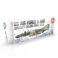11747, US Air Force & Ang Aircraft Colors 1960s-1980s, AK Interactive.