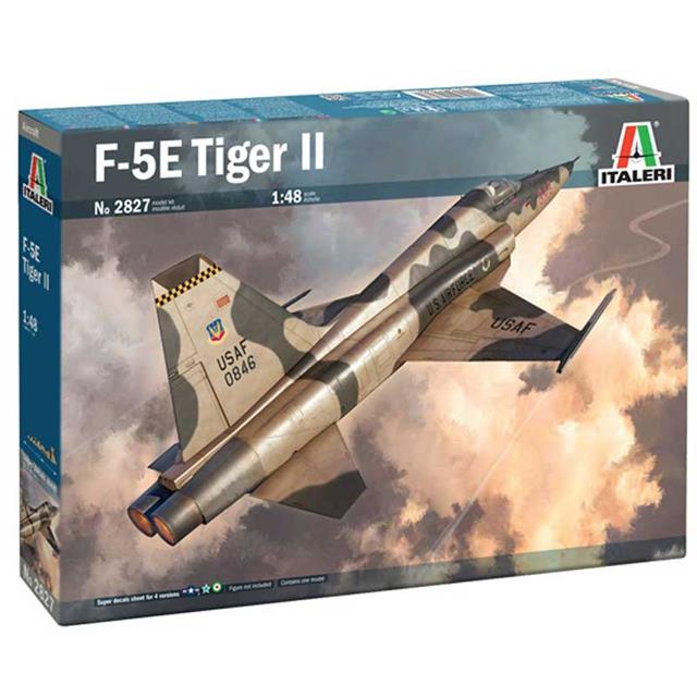 2827, F-5E Tiger II, 1/48, Italeri.