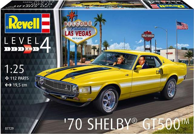 07729, '70 Shelby GT500, 1/25, Revell.