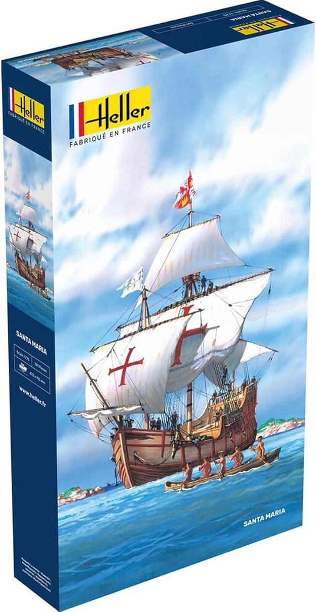 80865, Santa Maria, 1/75, Heller.