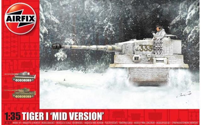 1359, Tiger I 'Mid Version', 1/35, Airfix.