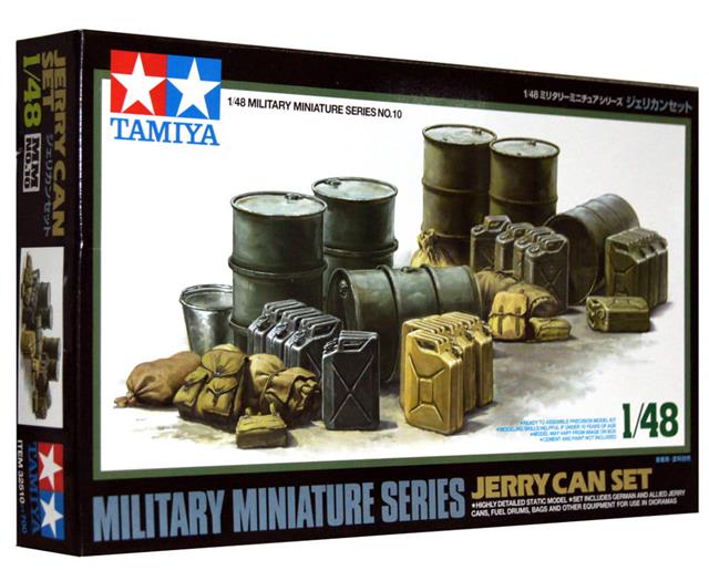 32510, Military Miniature Series, Jerry Can Set, 1/48, Tamiya.