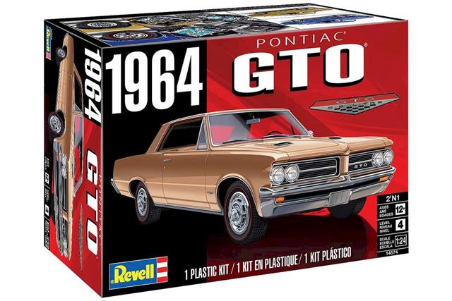 14574, Pontiac GTO 1964, 1/24, Revell.