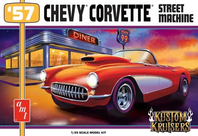 1498, Chevy Corvette Street Machine, 1/25, Amt.