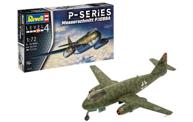 03774, P-Series Me P.1099A, 1/72, Revell.