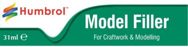 3016, Model Filler for modelling & craftwork 31ml, humbrol.