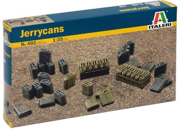 402, Jerrycans, 1/35, Italeri.