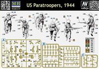 35219, US Paratroopers 1944, 1/35, Masterbox.