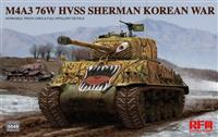 5049, M4A3 76W HVSS Sherman Korean War, 1/35, Ryefield Model.