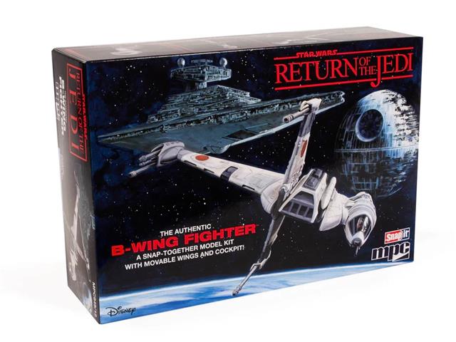 949, The Authentic B-Wing Fighter, Star Wars Return of the Jedi, 1/72, MPC.