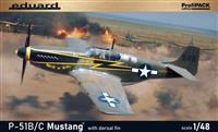 82108, Mustang P-51B/ C with dorsal fin, 1/48, Eduard.