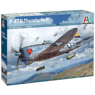 2835, P-47D Thunderbolt, 1/48, Italeri.