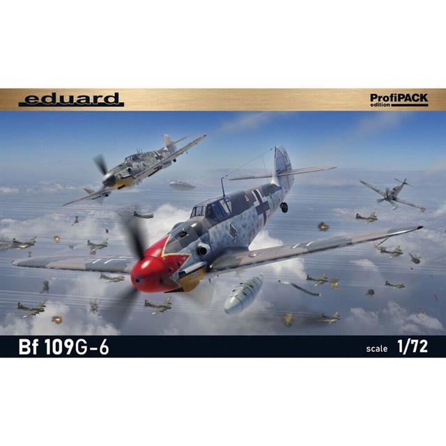 70159, Bf 109 G-6, 1/72, Eduard